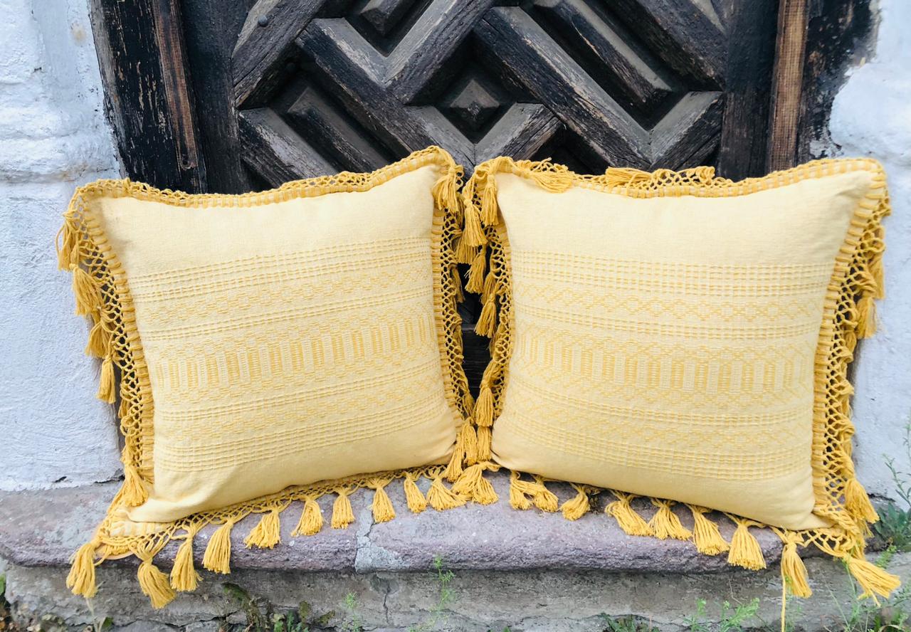 Cojín Empuntado Zapoteco Valles