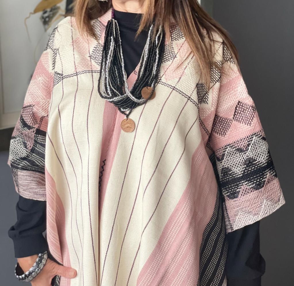 Poncho Yaxha Zig zag