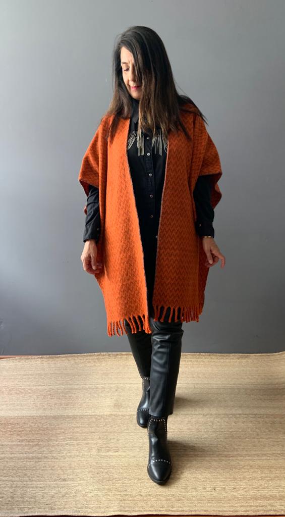 Ruana con Diseño