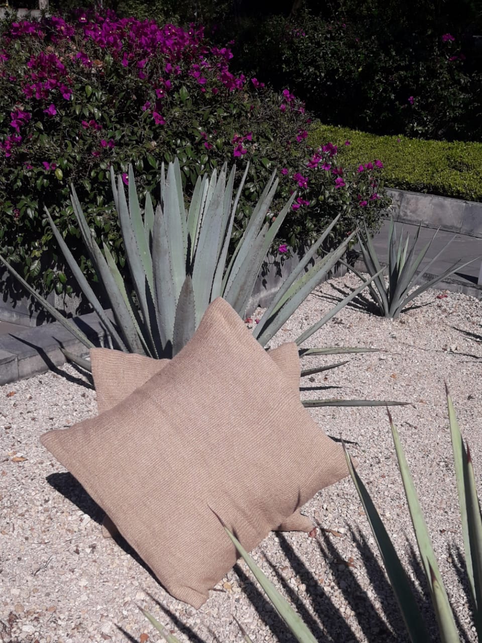 Cojín Telar de Cintura Yute