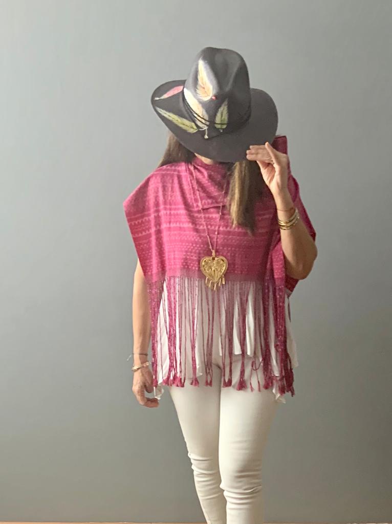Mini Gabán Ikat Con Chaquira