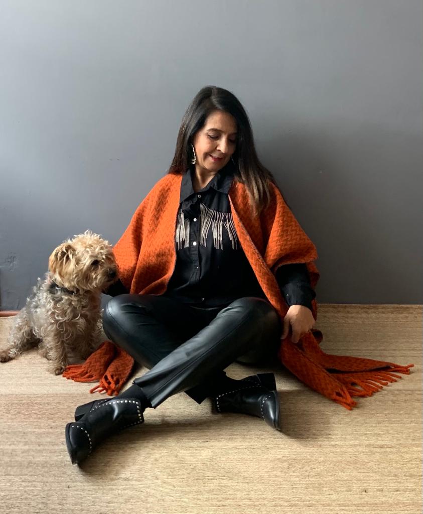 Ruana con Diseño