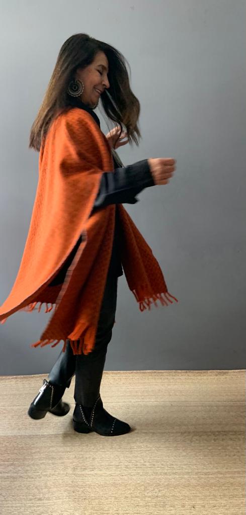 Ruana con Diseño