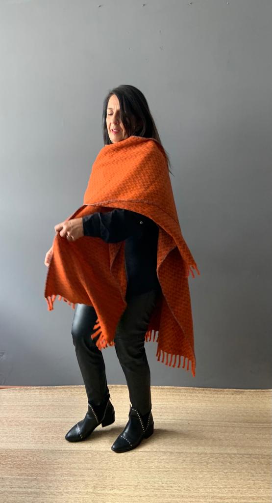 Ruana con Diseño