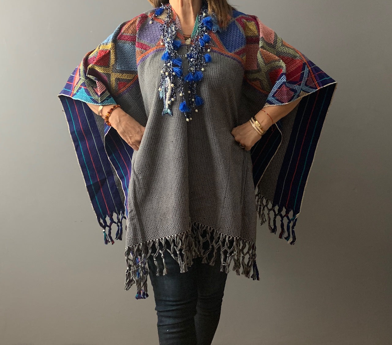 Poncho Yaxha Rombos