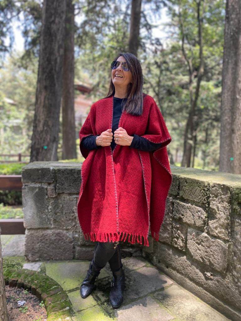 Ruana con Diseño