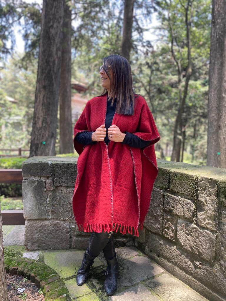 Ruana con Diseño