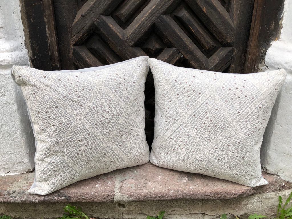 Cojín Telar de Cintura Brocado Universo