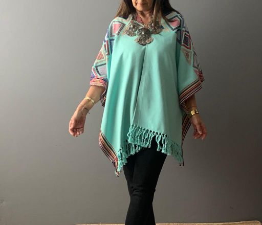 Poncho Yaxha Rombos