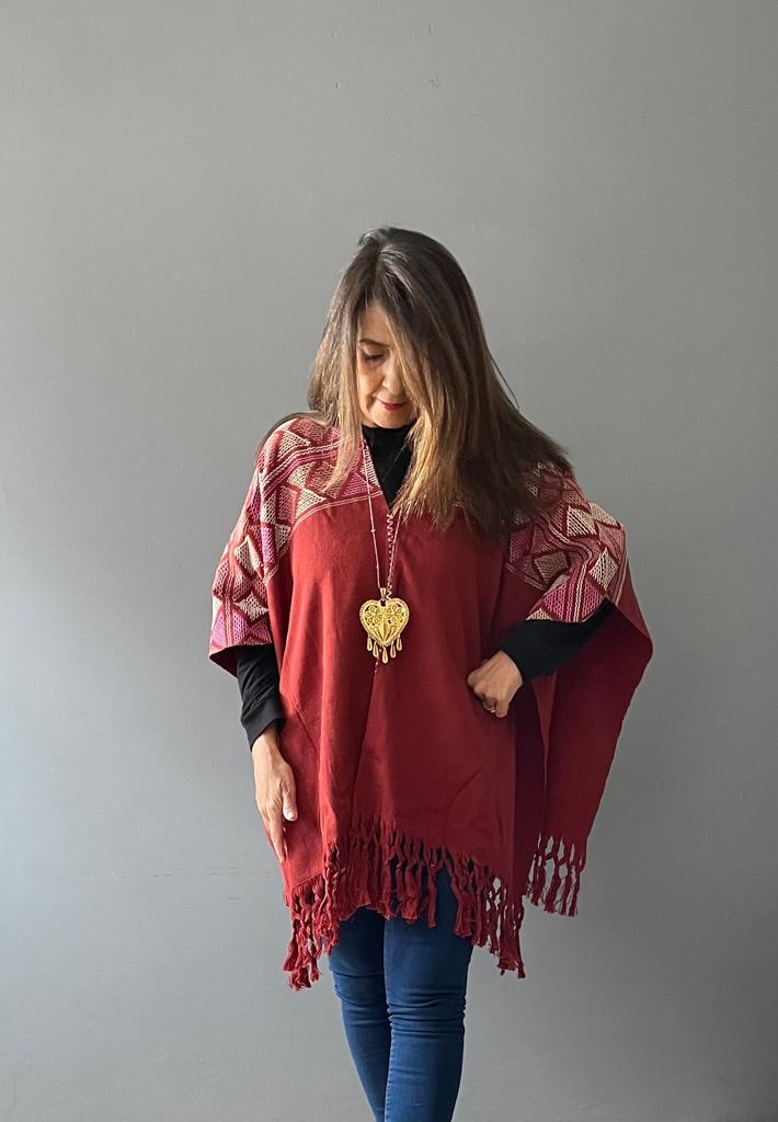 Poncho Yaxha Rombos