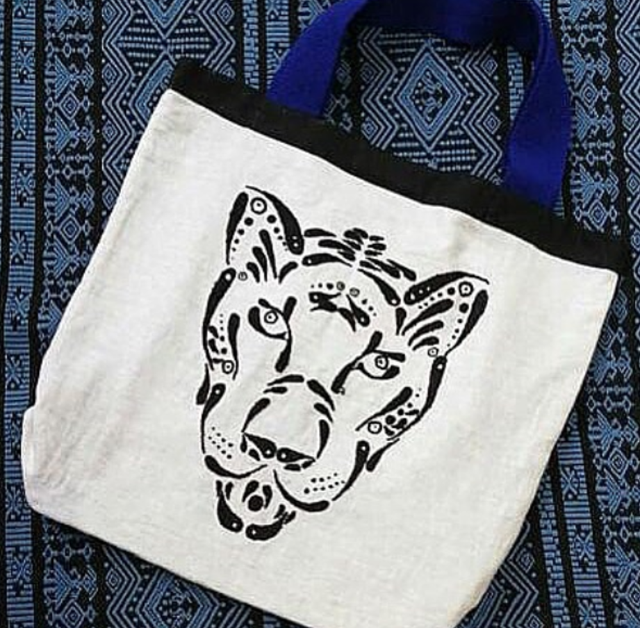 Bolsa Mazahua Mediana Jaguar