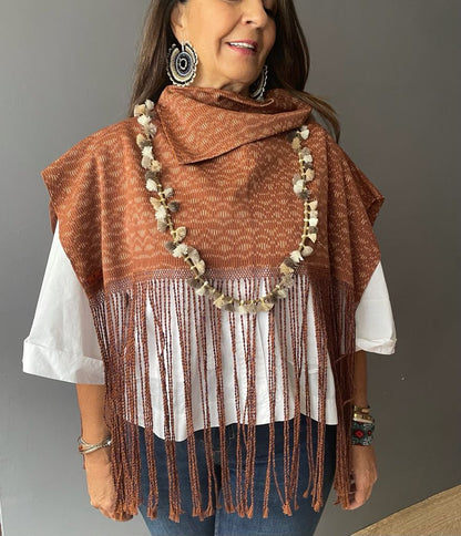 Mini Gabán Ikat Con Chaquira