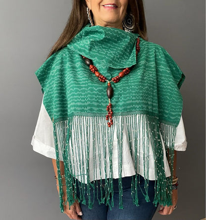 Mini Gabán Ikat Con Chaquira