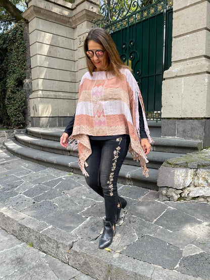 Blusa/Poncho Luum Abierto