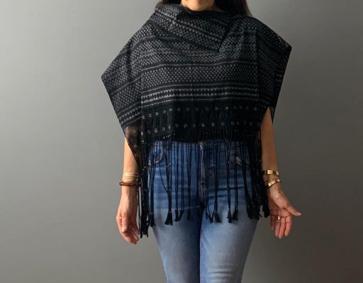Mini Gabán Ikat Con Chaquira